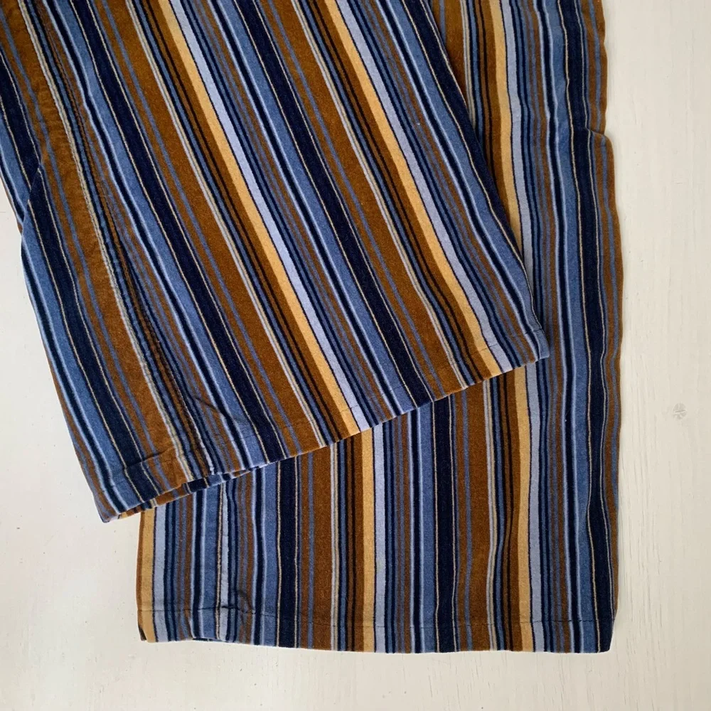 Mary-Kate and Ashley Y2K Velveteen Striped Pants Girls Size 16 - Picture 10 of 11